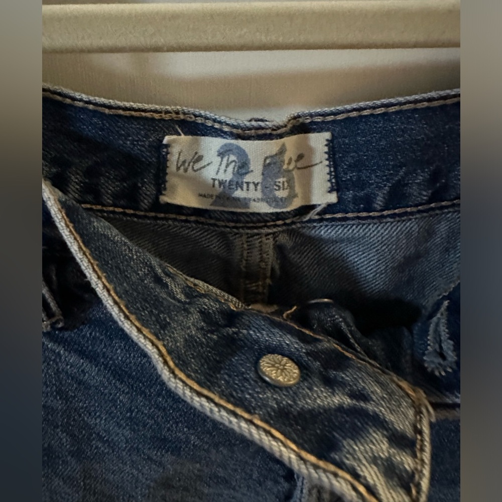 FREE PEOPLE | Jean Shorts| size 26 - Picture 3 of 5